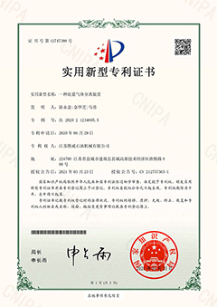 實用(yòng)新型專利證書(shū)